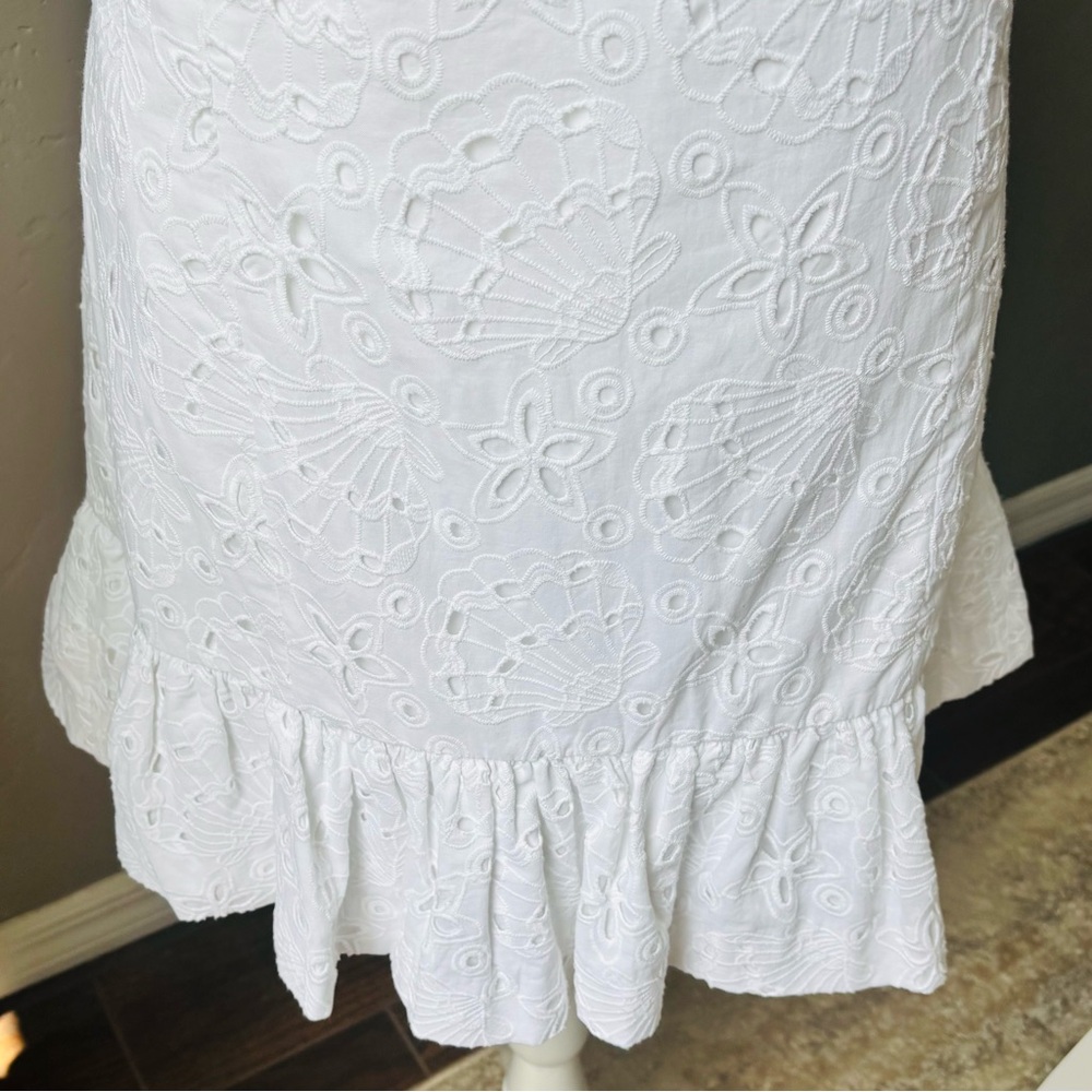 Lilly Pulitzer Adorie White Strapless Dress - Picture 5 of 10